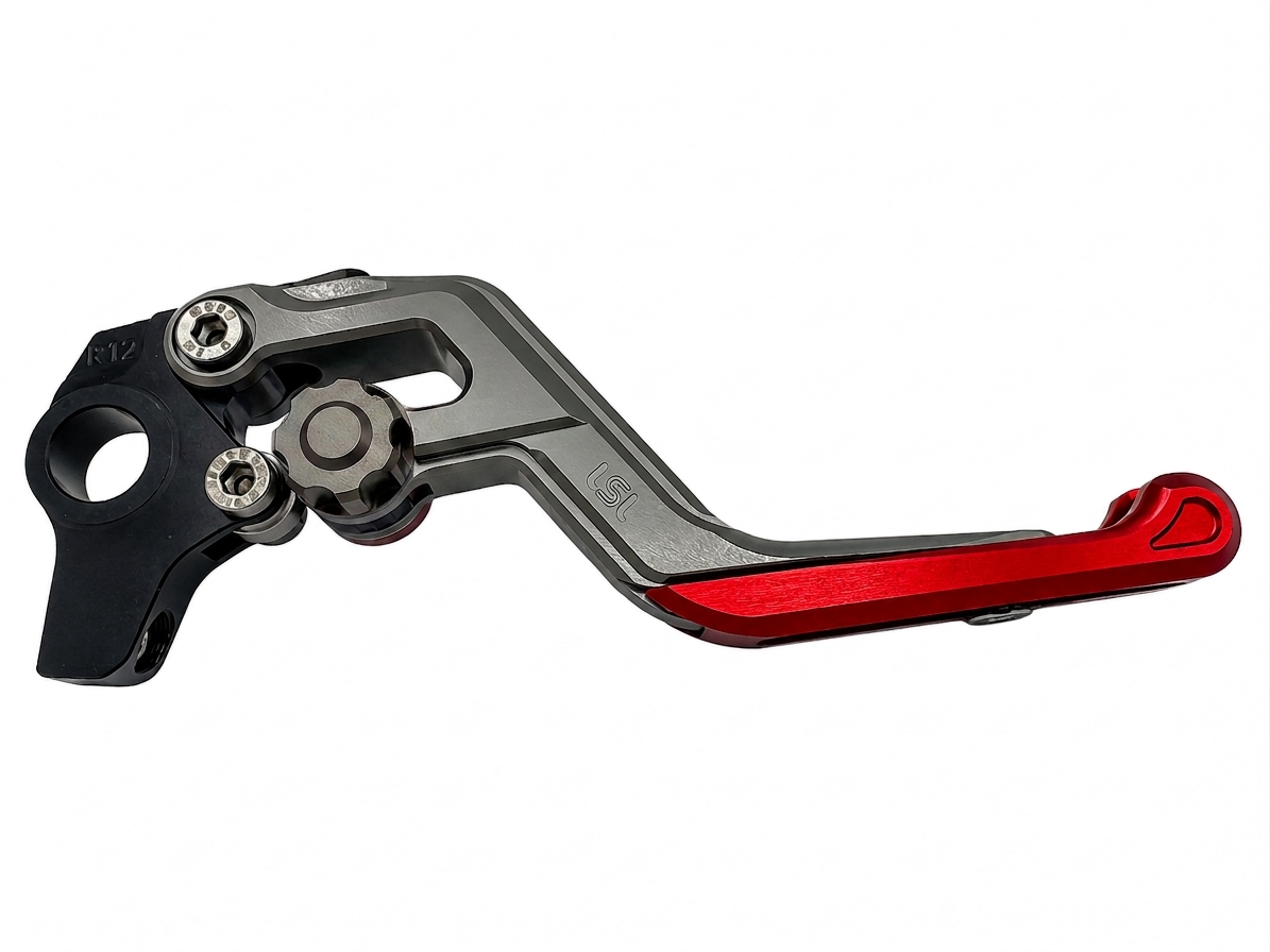 LSL ERGONIA Bremshebel R12 Anthracite/Anthracite/Rot