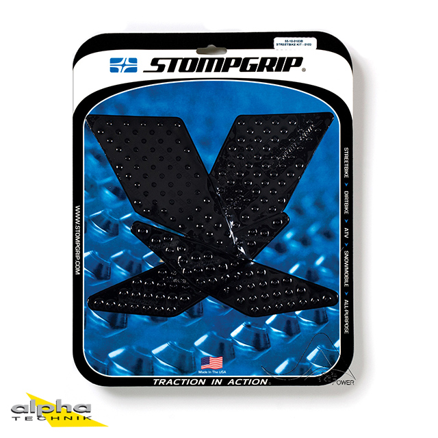 Stompgrip schwarz, Volcano, für Yamaha, MT09 Tracer, 2015-