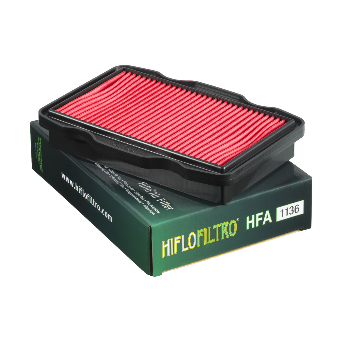 HIFLO Luftfilter HFA1136 für Honda CB125F, 2015-2020