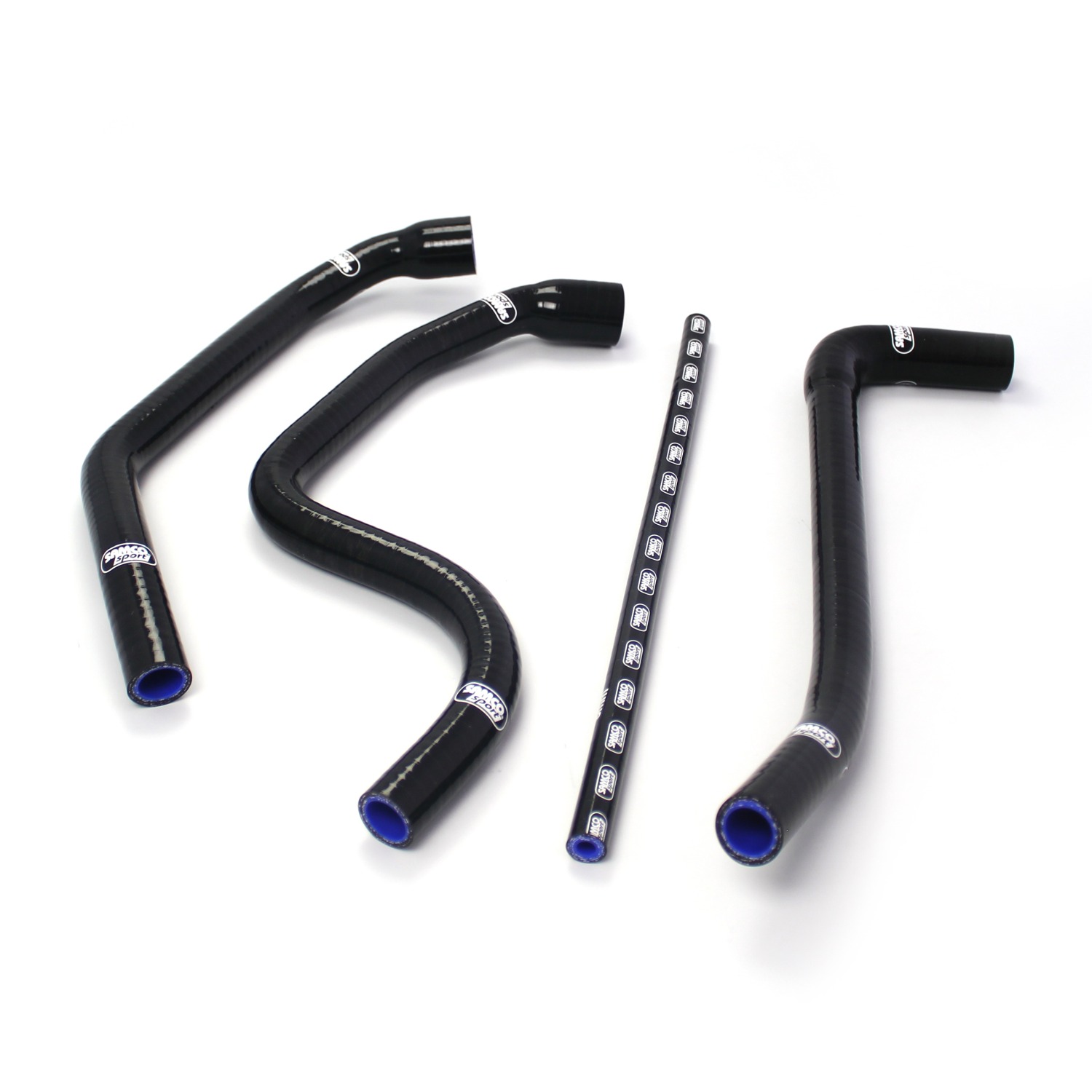 SAMCO SPORT Siliconschlauch Kit classic schwarz matt für Triumph Tiger 1050 Modelljahr 2007-2012