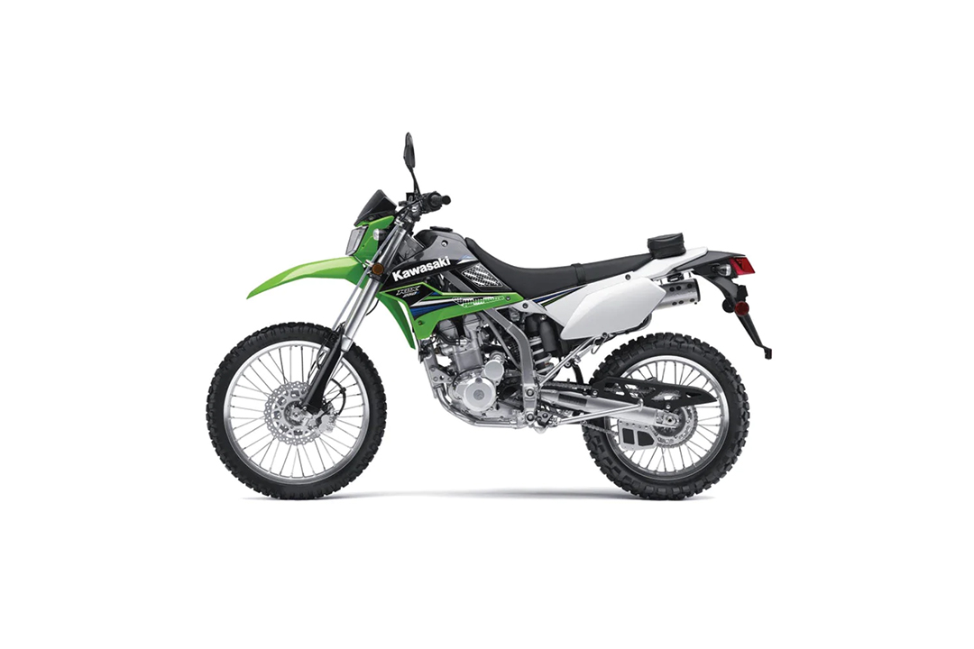 Stompgrip schwarz, Icon, für Kawasaki KLX250, 2009-18