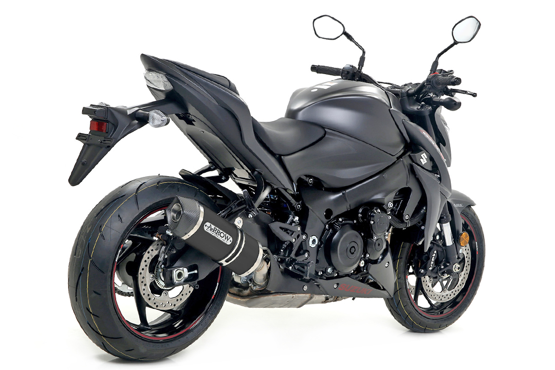 ARROW Auspuff RACE TECH für Suzuki GSX-S1000 / F 2015- aus Aluminium, schwarz