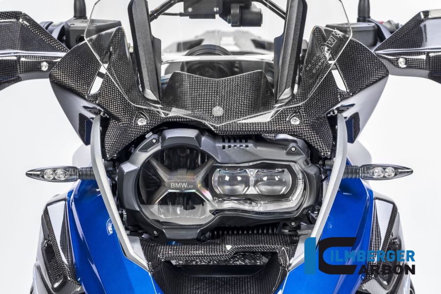 Ilmberger Carbon Windabweiser am Cockpit