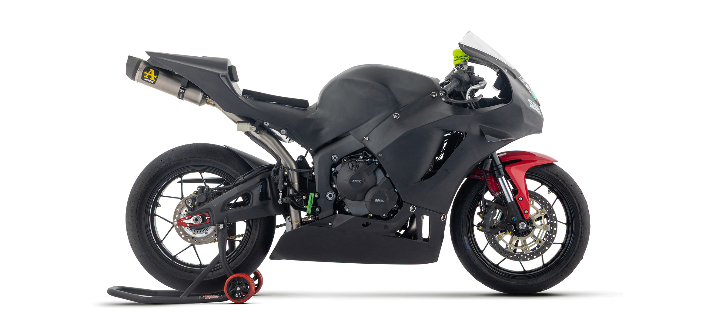 ARROW COMPETETION Komplettanlage mit Indy Race Endschalldämper für Honda CBR600RR PC69 2024- Titankrümmer