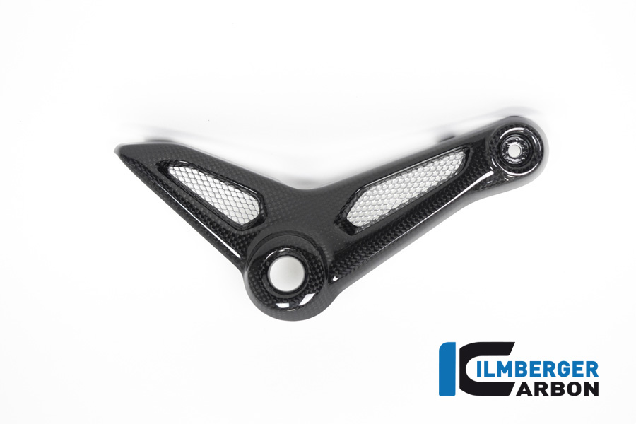 Ilmberger Carbon Abdeckung am Rahmenheck links, glänzend, BMW R nineT 2014-2017, R nineT Racer, Scrambler, Urban GS 2016-