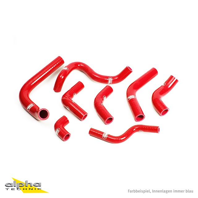 SAMCO SPORT Siliconschlauch Kit blau für Ducati 748 S SP SPS Biposto 916 S SP SPS Biposto 996 S SPS Biposto Modelljahr 1995-2003