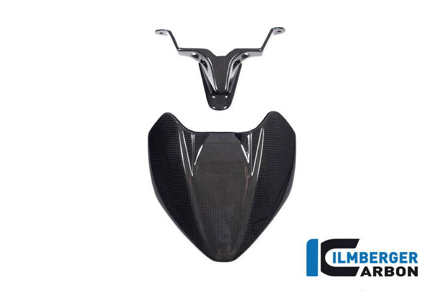 Ilmberger Carbon Windschild mit Halter, glänzend, Ducati Streetfighter V2,  2022-