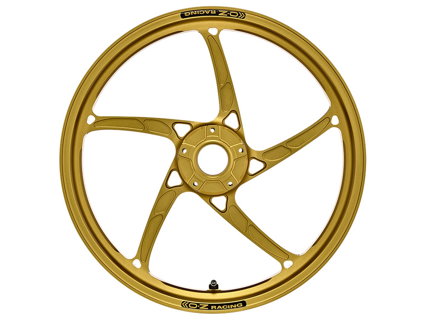 OZ Piega R Aluminium vorne in goldfarben matt für BMW S1000RR (HP4 Wheels Kit), 2013-2018 und HP4, 2013-2014