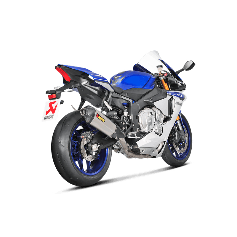 Akrapovic Racing Line (Titanium) Auspuffanlage für Yamaha YZF-R1 Modelljahr 2015-2018