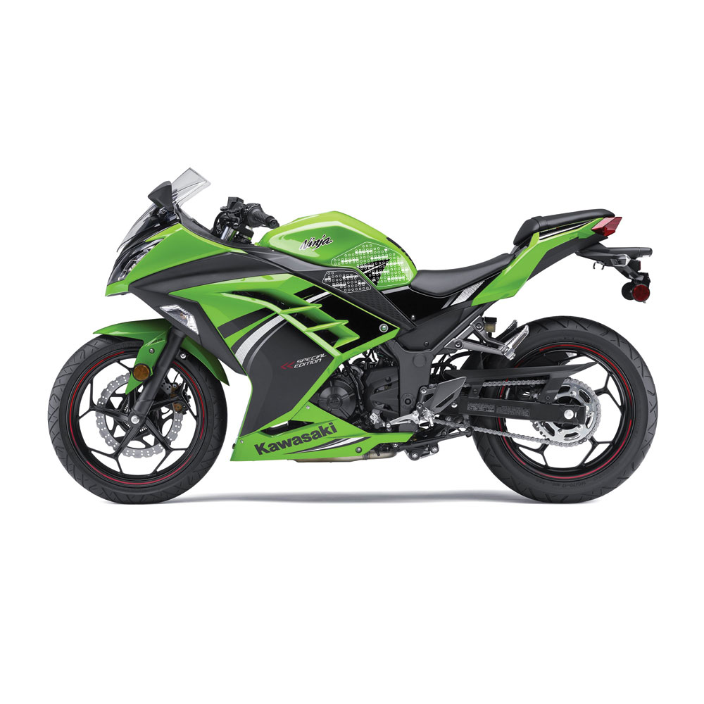 Stompgrip klar, Icon, für Kawasaki Z300/ Ninja 250/300