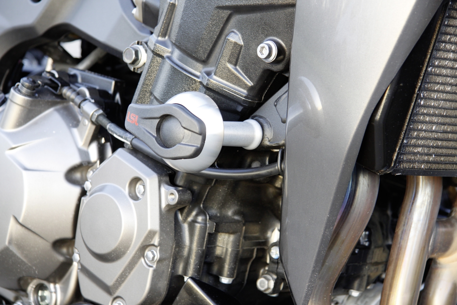 LSL Crash Pad / SlideWing Befestigungskit für Kawasaki Z1000 ABS,  2010-