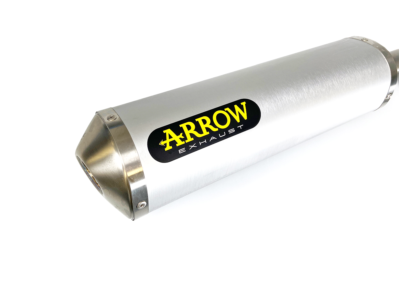 ARROW Auspuff THUNDER für Honda XL125V Varadero 2001-2012, Aluminium