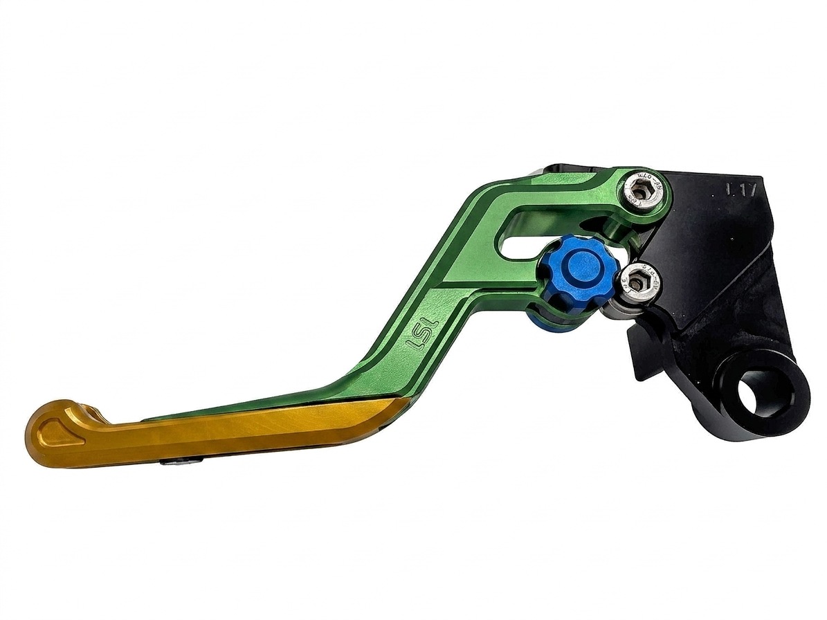 LSL ERGONIA Kupplungshebel L67R Green/Blue/Gold