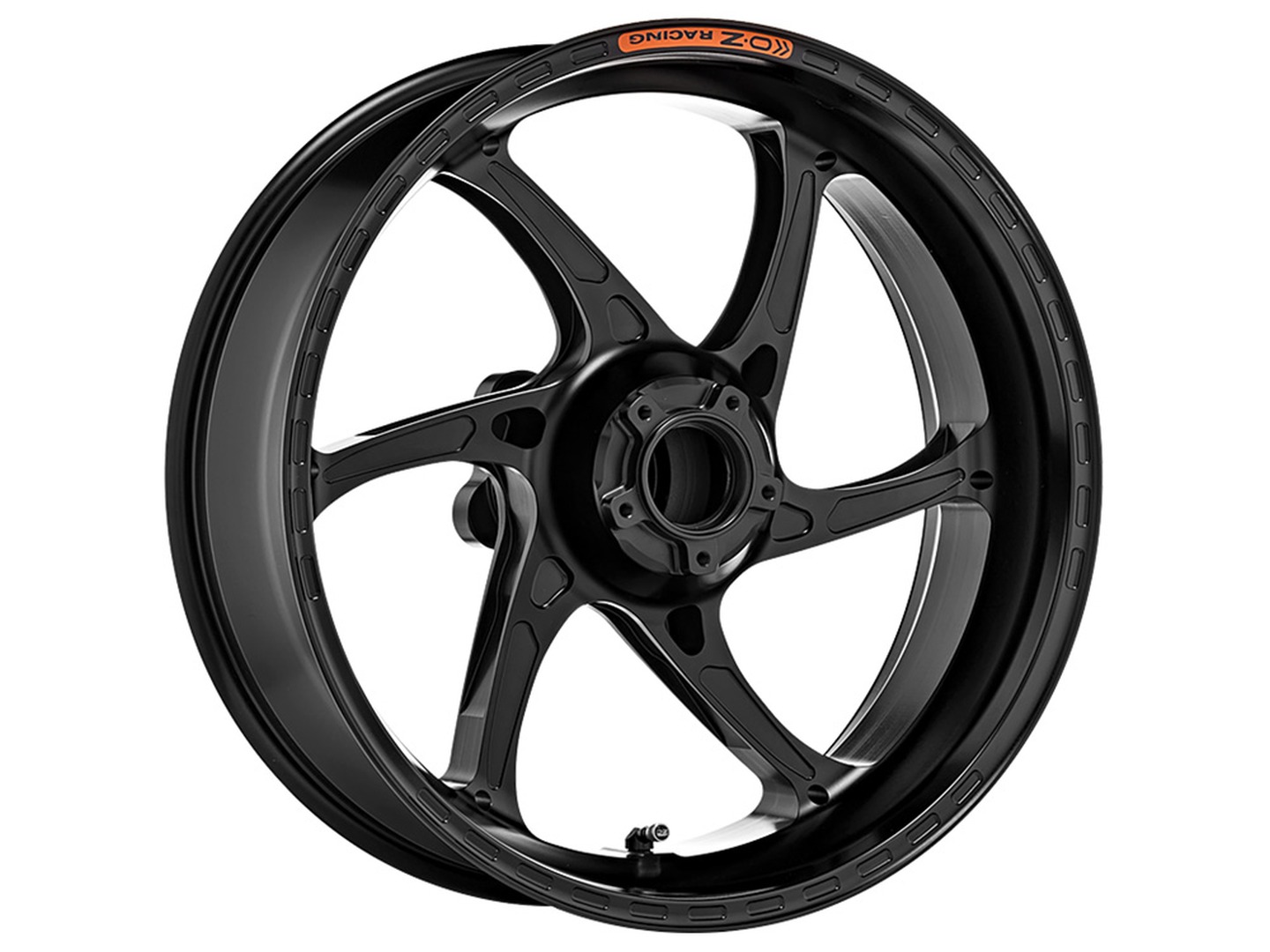 OZ Gass RS-A Aluminium hinten in schwarz glänzend für Honda CBR600RR, 2007-2018