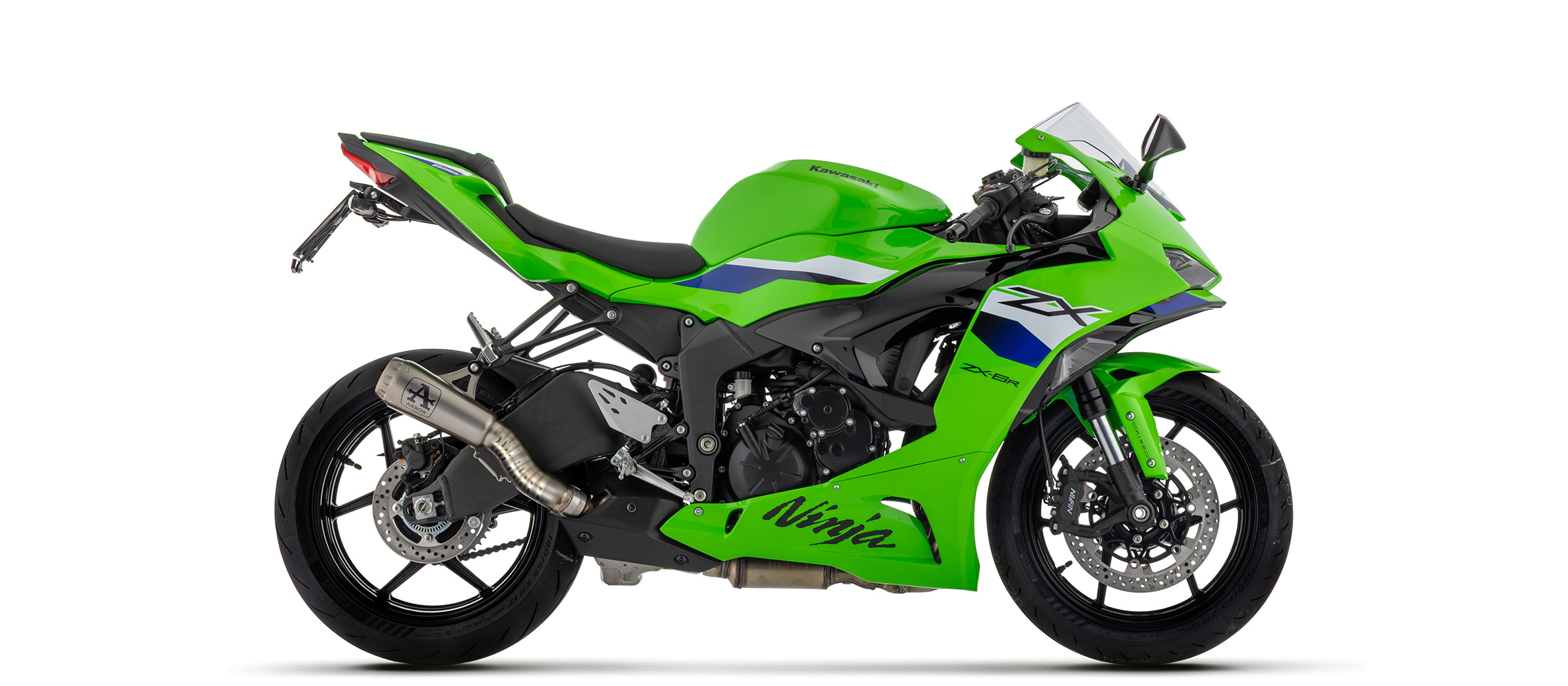ARROW Auspuff PRO-RACE Titan für Kawasaki ZX-6R 636 Modelljahr 2024-
