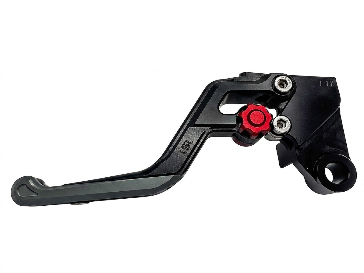 LSL ERGONIA Kupplungshebel L70R Schwarz/Rot/Anthrazit