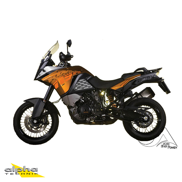 Stompgrip schwarz, Volcano, für verschiedene Honda, KTM, Suzuki, Triumph und Yamaha Modelle (siehe Verwendungsliste)