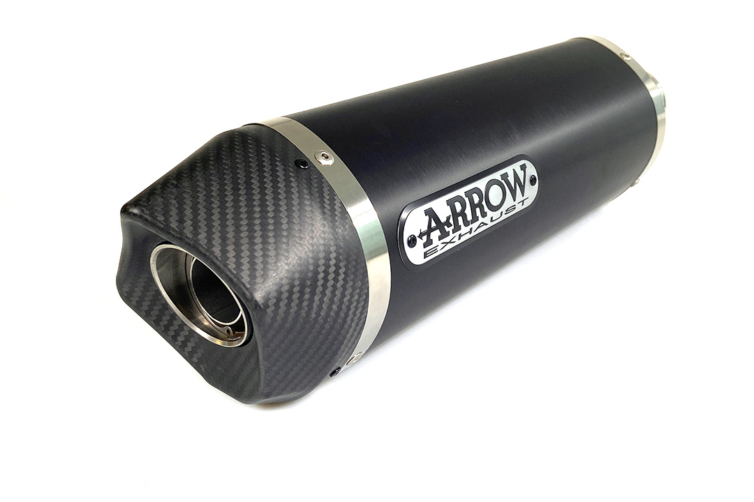 ARROW Auspuff RACE TECH für Honda CBR1000RR Fireblade 2017- aus Aluminium, schwarz