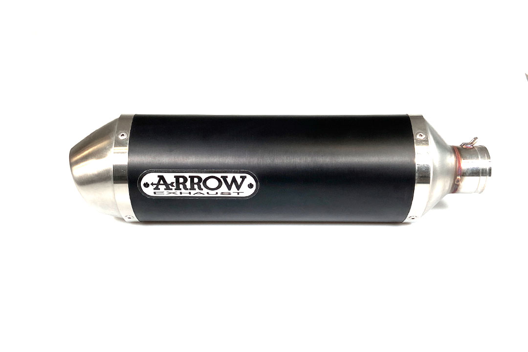 ARROW Auspuff RACE TECH für Kawasaki Versys 1000 2012-16 aus Aluminium, schwarz
