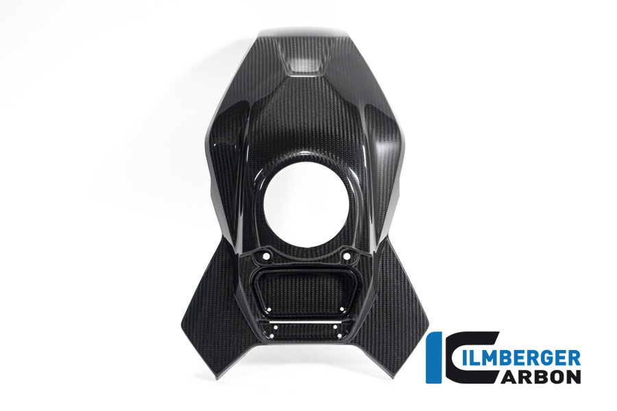 Ilmberger Carbon Tankabdeckung oben, glänzend, BMW S1000XR 2020- M1000XR 2024-