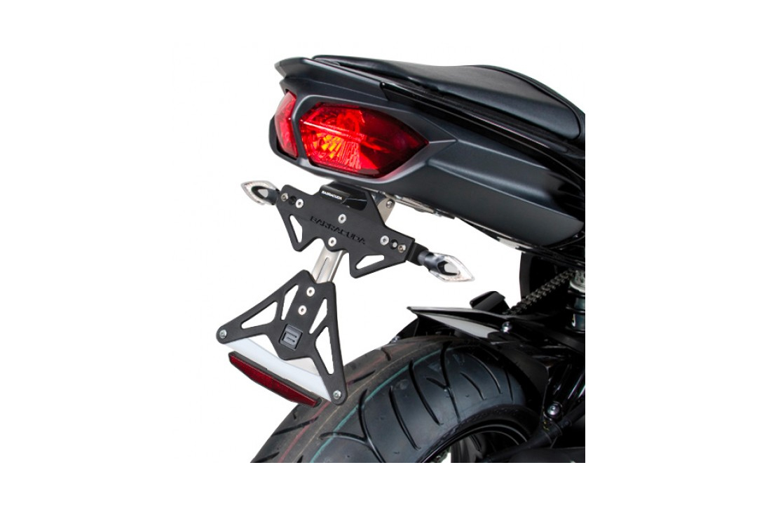 Barracuda Kennzeichenhalter für Yamaha FZ8-N 2010-2016 und FZ1-N 2006-2016