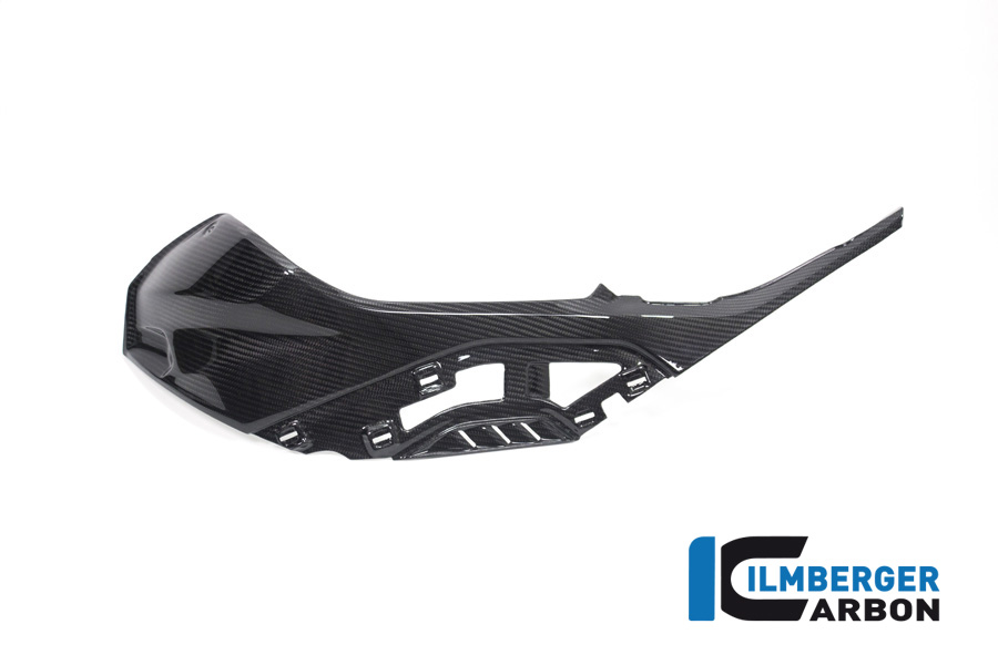 Ilmberger Carbon Seitendeckel links am Tank, Carbon
