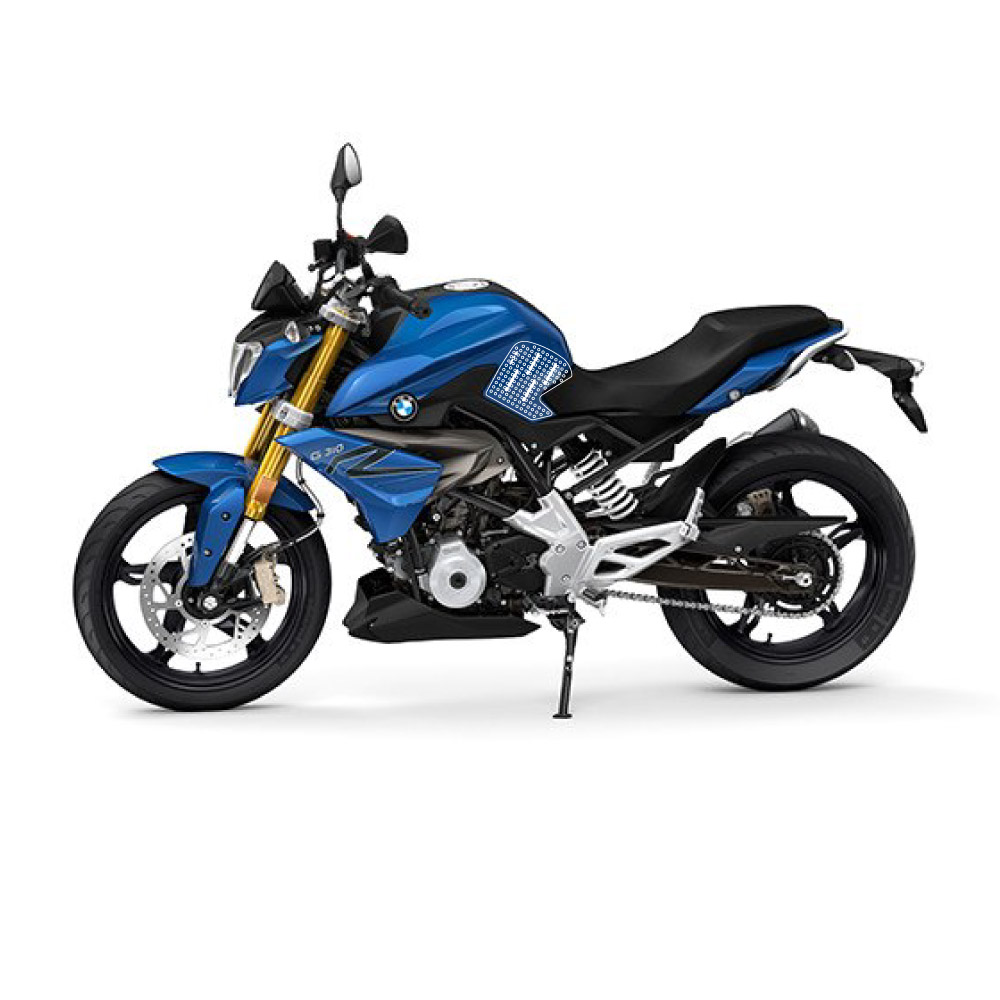 Stompgrip Traction Pads klar, für BMW G310R, 2016-2019