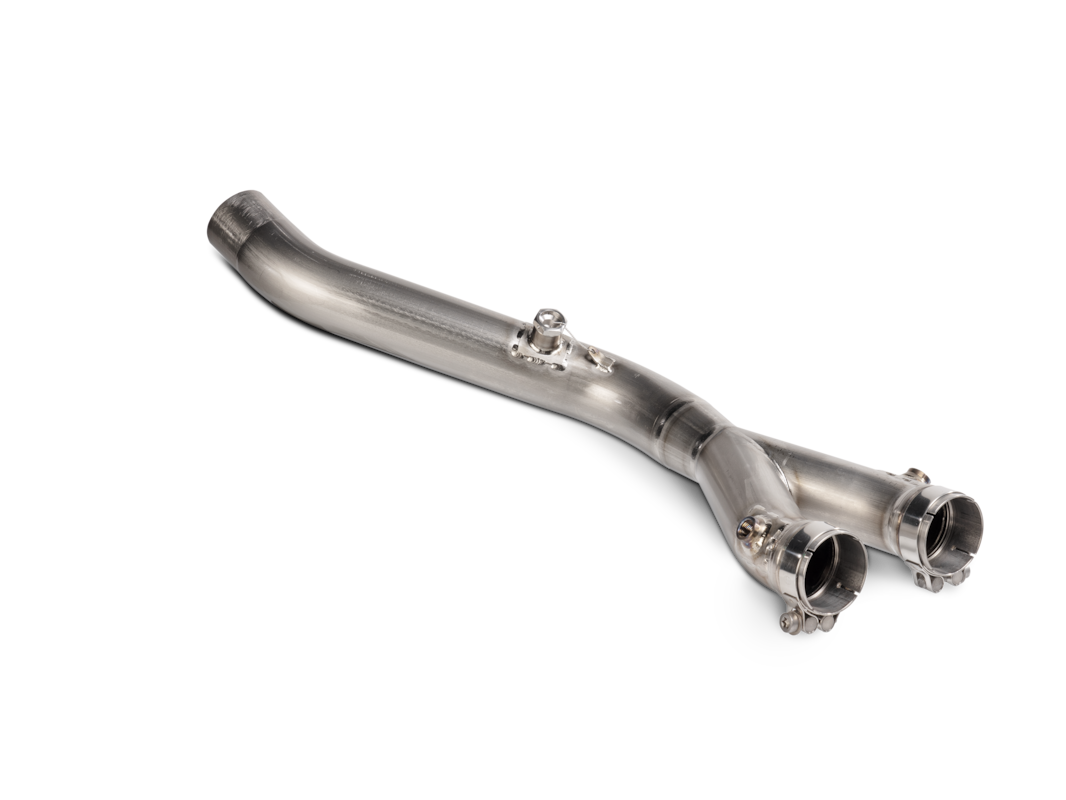 Akrapovic Optional Link Pipe (SS) Auspuffanlage für Yamaha MT-10, FZ-10, 2022-2024