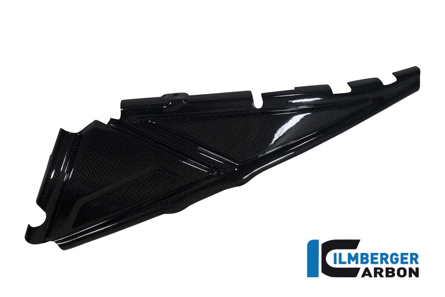 Ilmberger Carbon Heckrahmencover links, Carbon