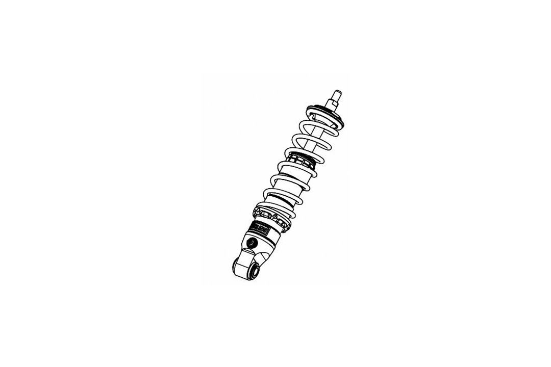 Öhlins Stoßdämpfer Road & Track PI 701 für Vespa Sprint 150 2014-2016
