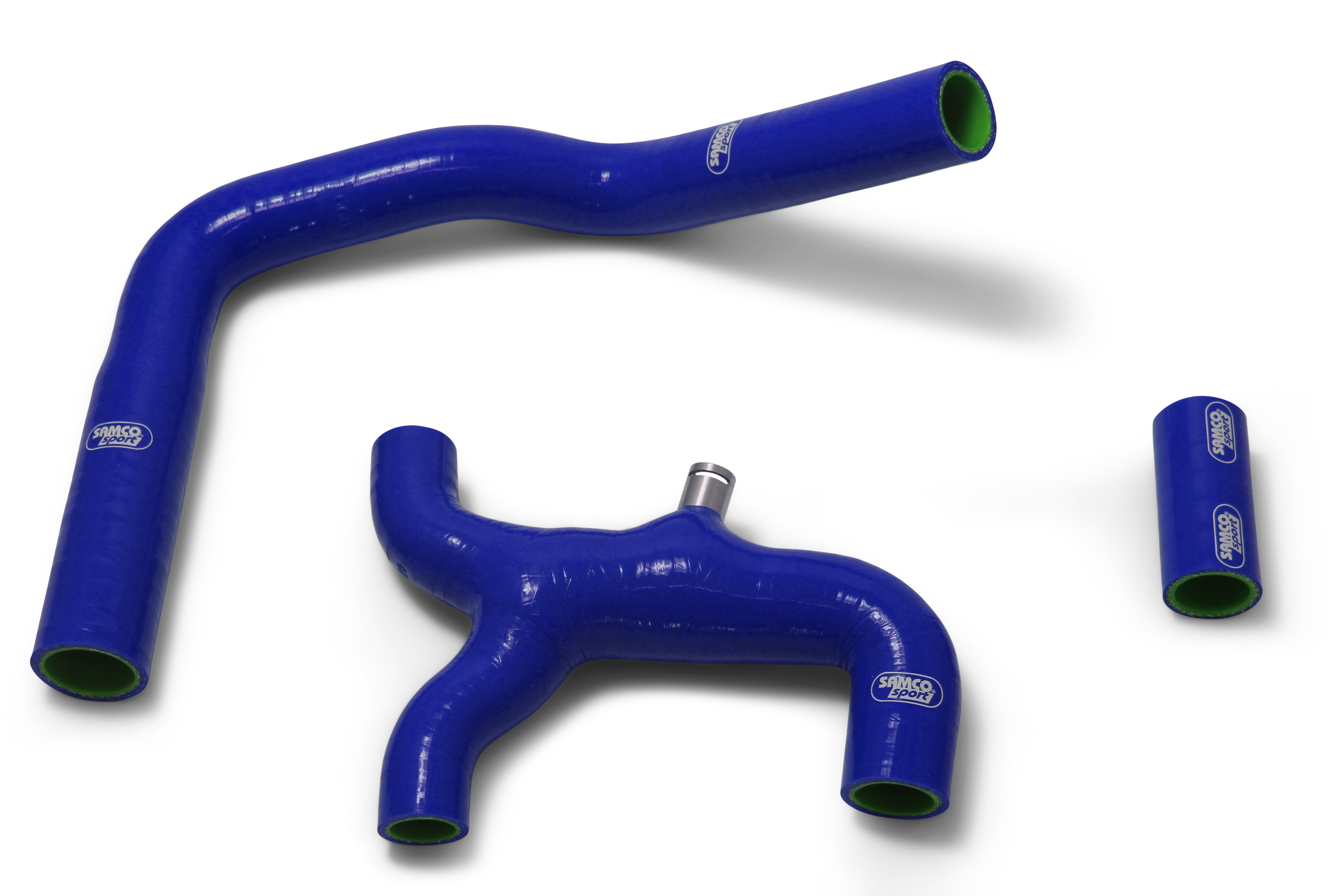 SAMCO SPORT Siliconschlauch Kit Thermostat Bypass blau für Ducati Panigale V4, 2018-2024