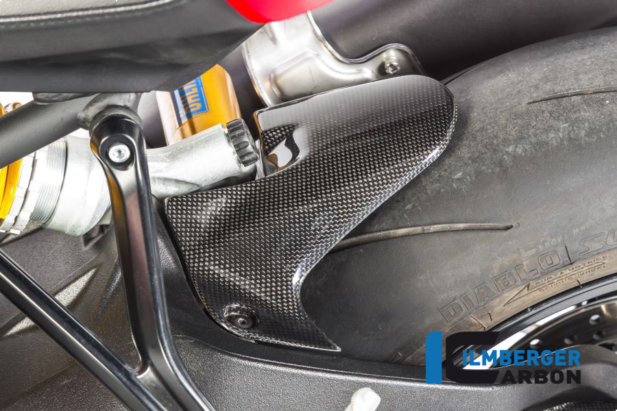 Ilmberger Carbon Kotflügel hinten, glänzend Ducati Monster 1200, 1200S 2014-2016