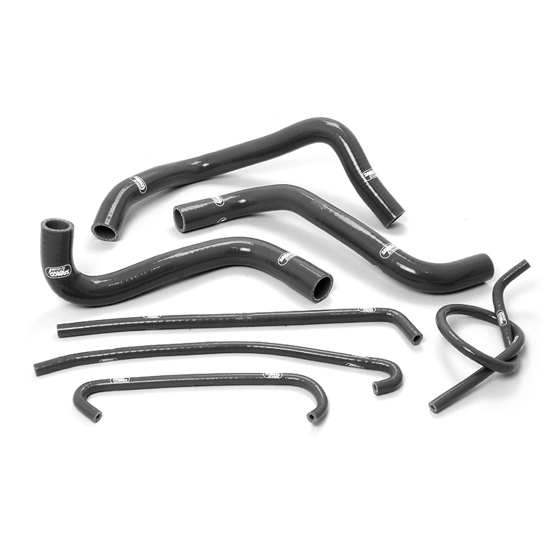 SAMCO SPORT Siliconschlauch Kit schwarz für Suzuki GSXR1000 Modelljahr 2009-2016