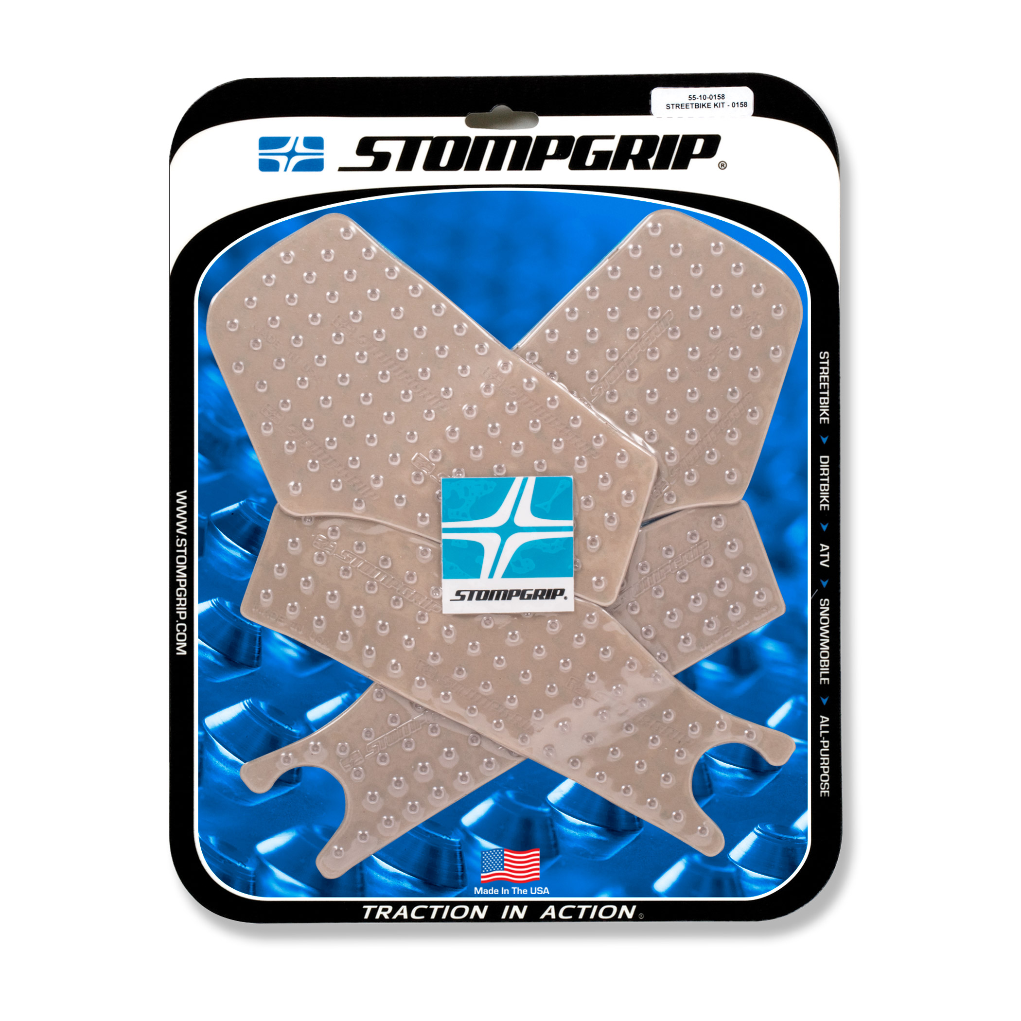 Stompgrip klar, Volcano, für Honda CRF250 Rally, 2017-2020