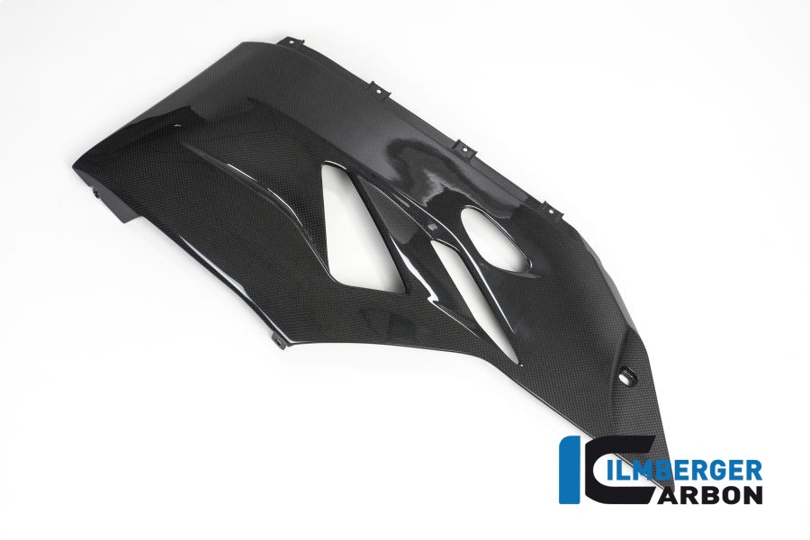 Ilmberger Carbon Verkleidungsunterteil links glanz, Carbon