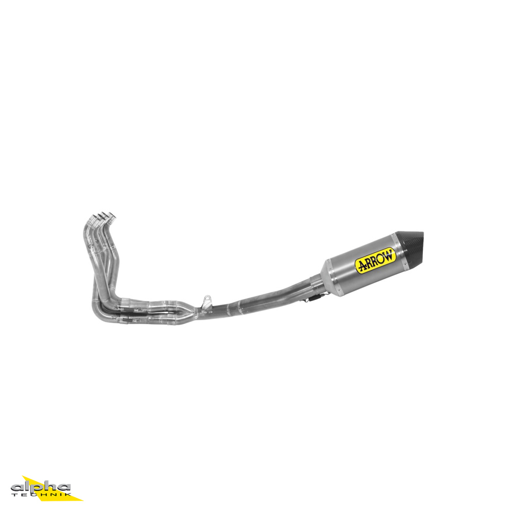 ARROW Auspuff Komplettanlage TITANIUM COMPETITION für Suzuki GSX-R1000 / GSX-R1000S 2017-, Titan