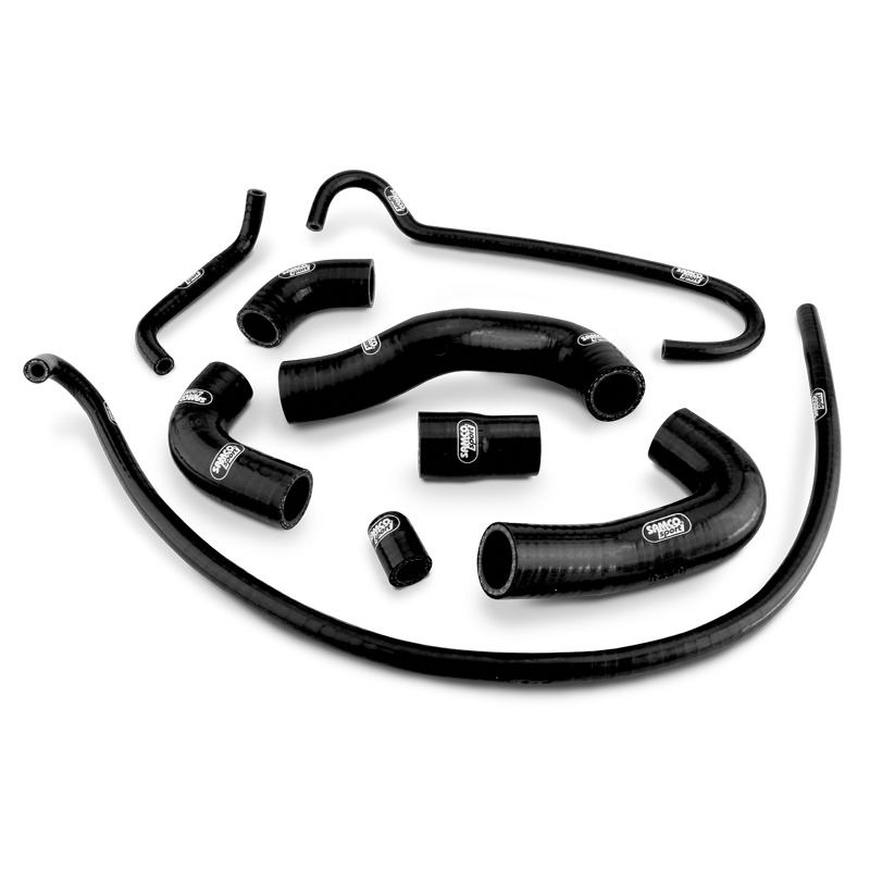 SAMCO SPORT Siliconschlauch Kit schwarz für MV Agusta Brutale 1000 RR 1000 RS Rush 1000 Modelljahr 2020-2024