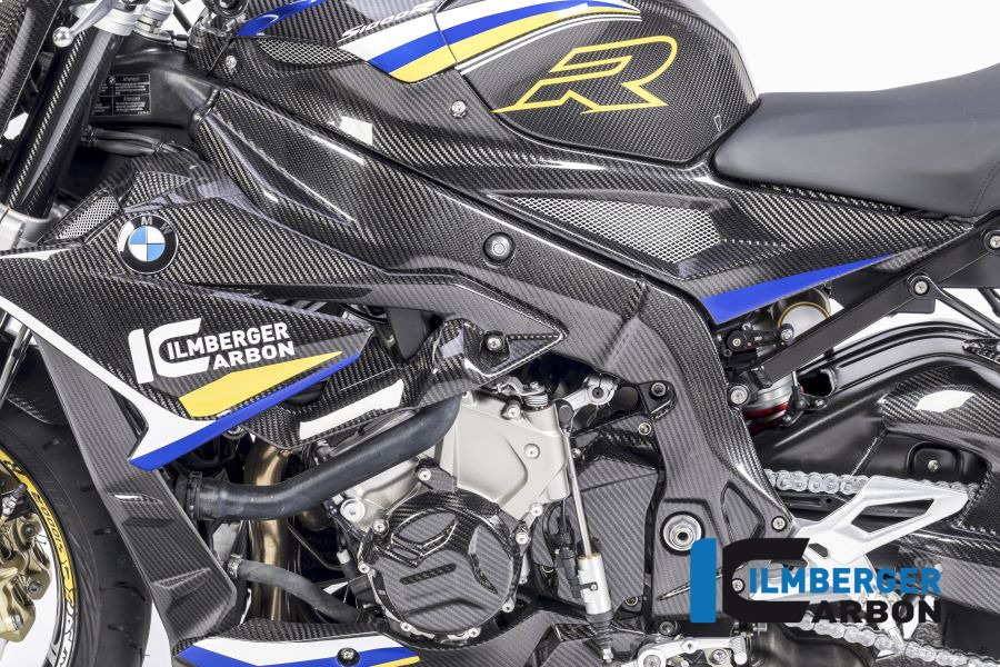 Ilmberger Carbon Rahmenabdeckung links