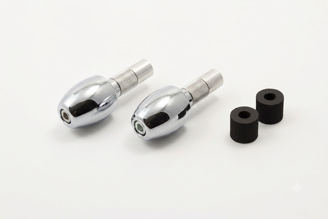 LSL Stahl-Gewichte-Set,elipt. für 14/18 mm, chrom