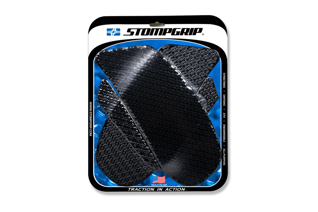 Stompgrip schwarz, Icon, für Suzuki GSX-R1000, 2009-2016