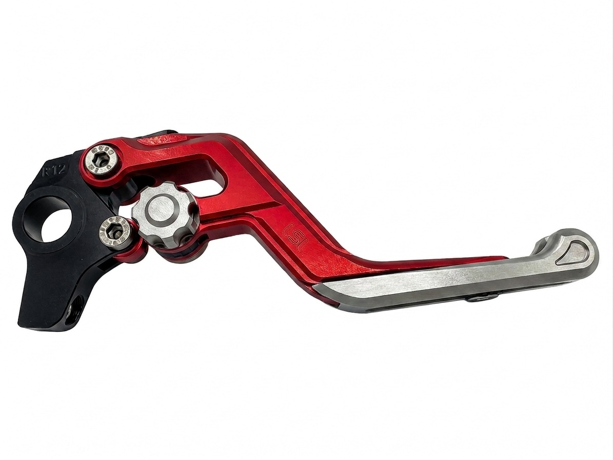 LSL ERGONIA Bremshebel R53R Red/Silver/Silver