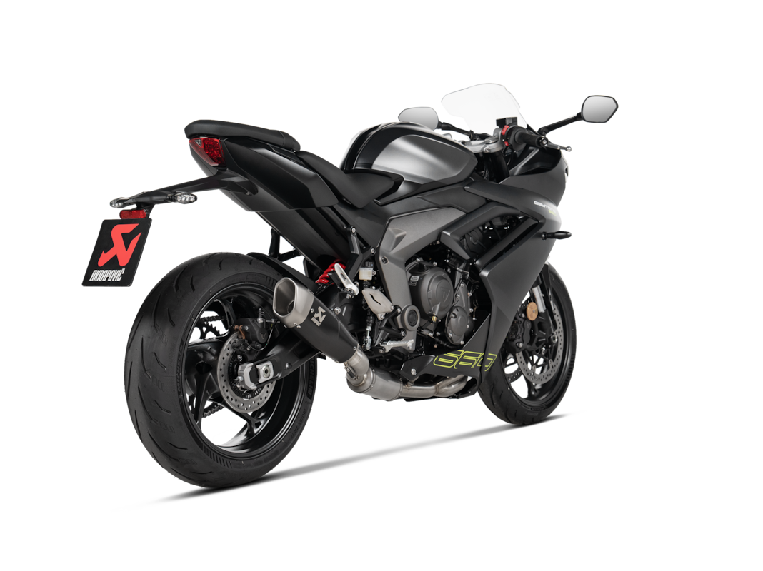 Akrapovic Racing Line (Titanium) Auspuffanlage für Triumph Daytona 660, Tiger Sport 660, 2024-2025 , Trident 660 2021-2024