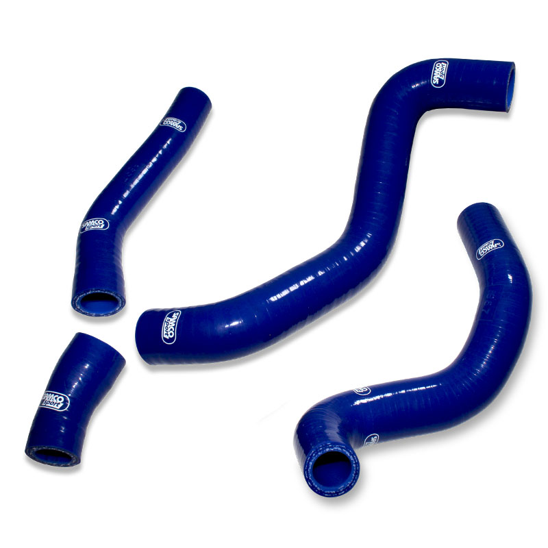 SAMCO SPORT Siliconschlauch Kit OEM Design blau für KTM 350 SX-F 350 XC-F Gas Gas MC 350F Husqvarna FC 350 FX 350 Modelljahr 2019-2023