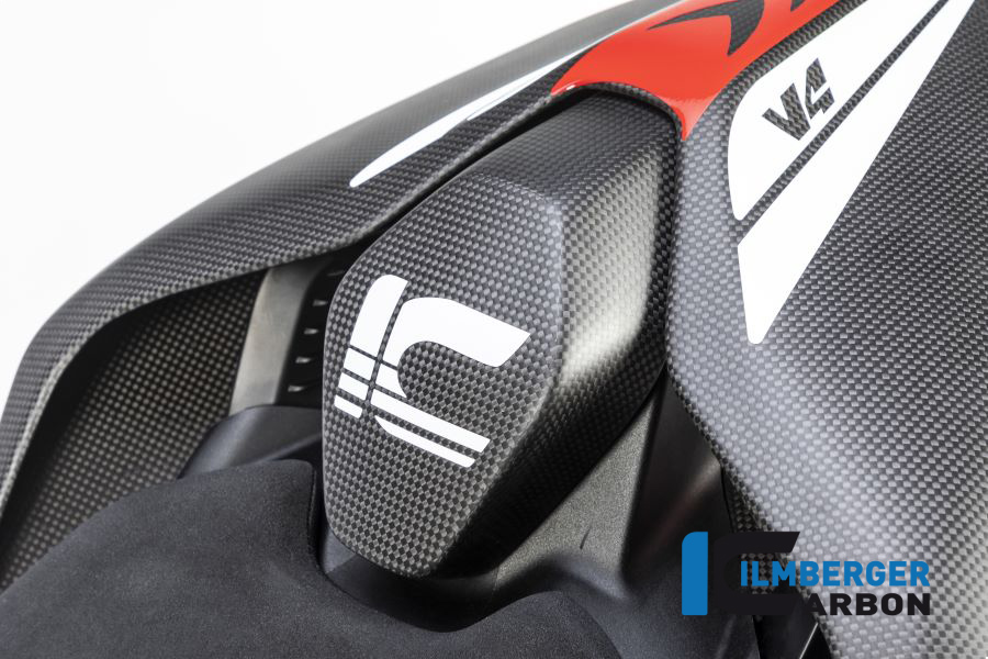 Ilmberger Carbon Soziussitzabdeckung matt für Ducati Panigale V4 / V4S ab 2018