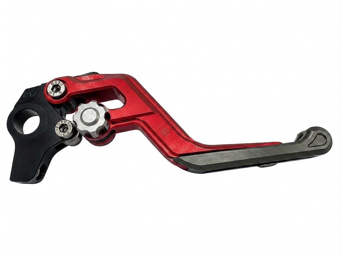LSL ERGONIA Bremshebel R17 Rot/Silber/Anthrazit