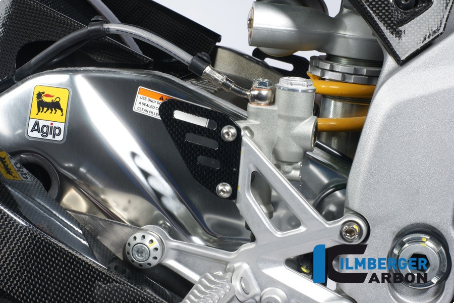 Ilmberger Carbon Fersenschutz links / rechts Fahrer, Carbon