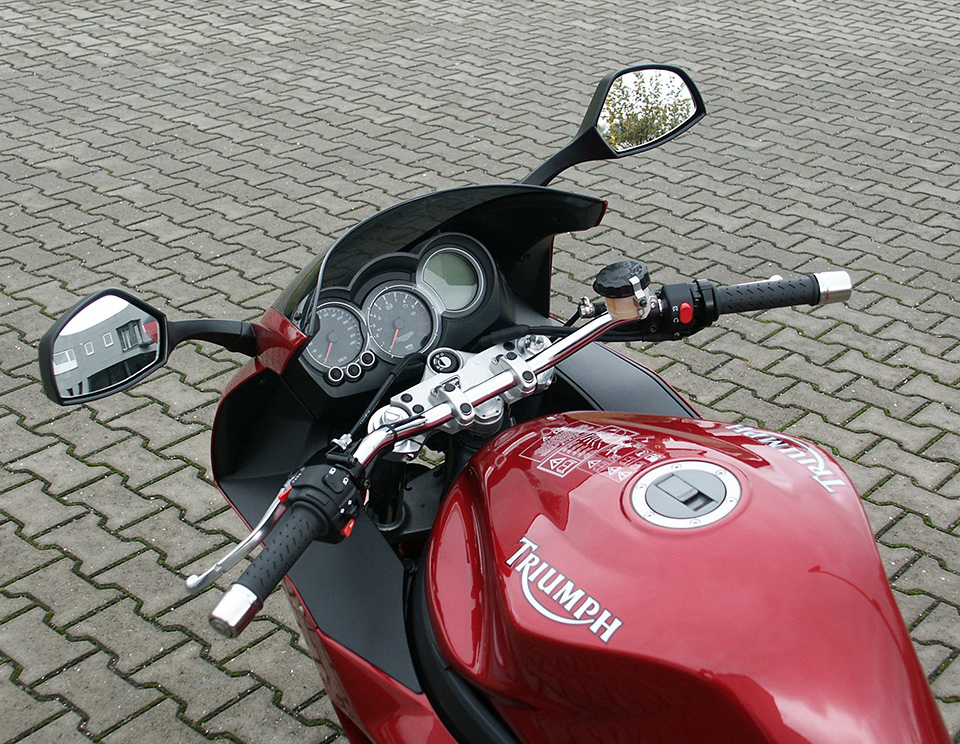 LSL Superbike-Kit mit Teilegutachten für  Triumph Sprint ST, ohne Heizgriffe, Typ 215NA,  2005-2010, silber, (Typ A)