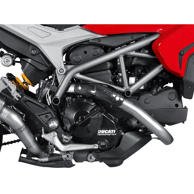 Akrapovic Heat shield (Carbon) Auspuffanlage für Ducati Hypermotard /Hyperstrada Modelljahr 2013-2018