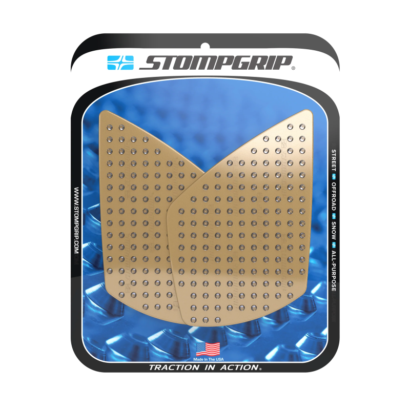 Stompgrip Tank Pad klar, Volcano, Streetbike Tank Kit für KTM, 390 RC, 2022-2026, Triumph Street Triple 765 R, RS, Moto 2, 2023-2026