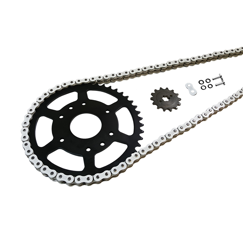 EK-Chain Kettensatz 530 MVXZ-2 für Honda CB900F-A,B,C Typ SC01 / SC09 Farbe Weiß